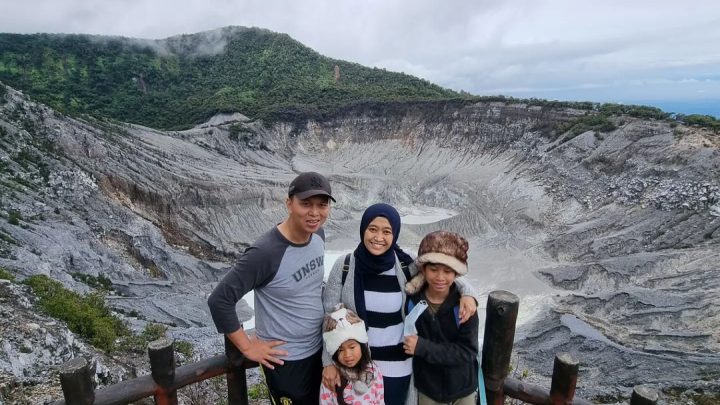 Liburan ke Tangkuban Perahu